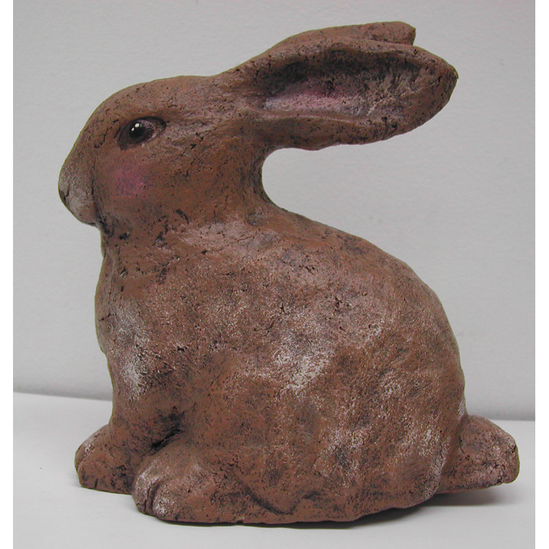 Craft Outlet Papier Mache Bunny Figurine Wayfair